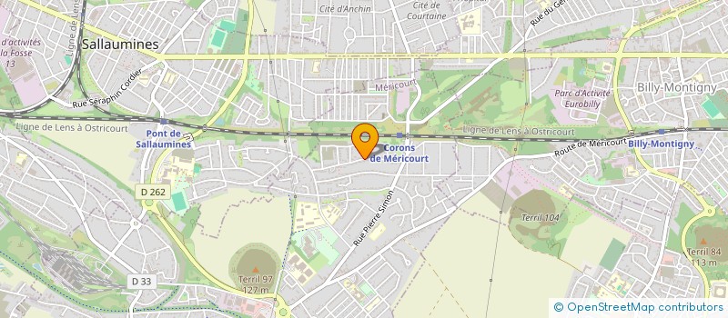 localisation de l'entreprise MONSIEUR GUILLAUME NALEWAJKO  MERICOURT