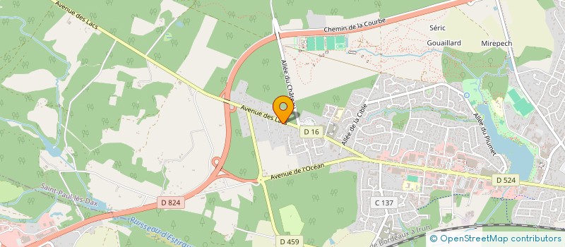 localisation de l'entreprise MONSIEUR GUILLAUME NAPOLITAN  SAINT-PAUL-LES-DAX