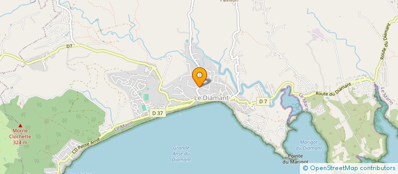 localisation de l'entreprise MONSIEUR GUILLAUME NAUD  DIAMANT
