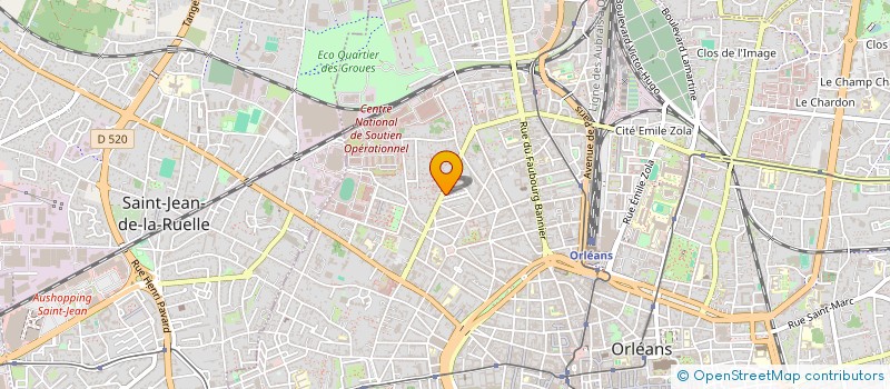 localisation de l'entreprise MONSIEUR GUILLAUME NAVARRO à ORLEANS