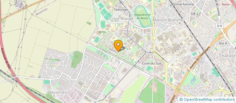 localisation de l'entreprise MONSIEUR GUILLAUME NEDELLEC  REIMS