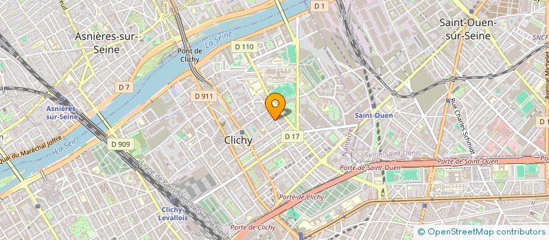 localisation de l'entreprise MONSIEUR GUILLAUME NEE à CLICHY