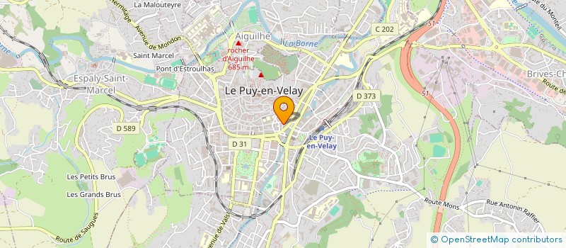 localisation de l'entreprise MONSIEUR GUILLAUME NELLO  LE PUY-EN-VELAY
