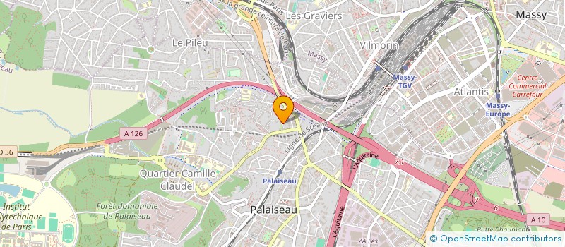 localisation de l'entreprise MONSIEUR GUILLAUME NERE à PALAISEAU
