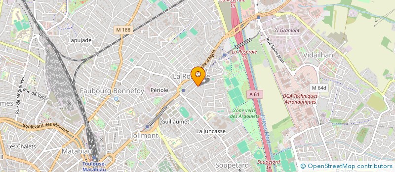 localisation de l'entreprise MONSIEUR GUILLAUME NGALLE à TOULOUSE