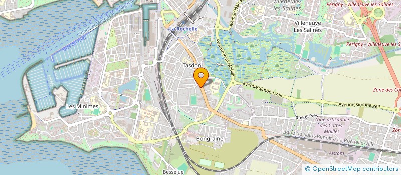 localisation de l'entreprise MONSIEUR GUILLAUME NGUYEN  LA ROCHELLE