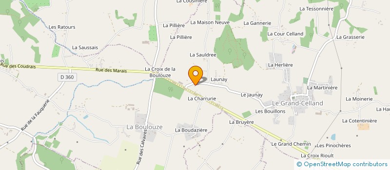 localisation de l'entreprise MONSIEUR GUILLAUME NICOLLE  LE GRAND-CELLAND