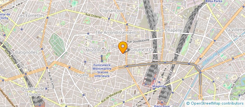 localisation de l'entreprise MONSIEUR GUILLAUME NICOLLET  PARIS