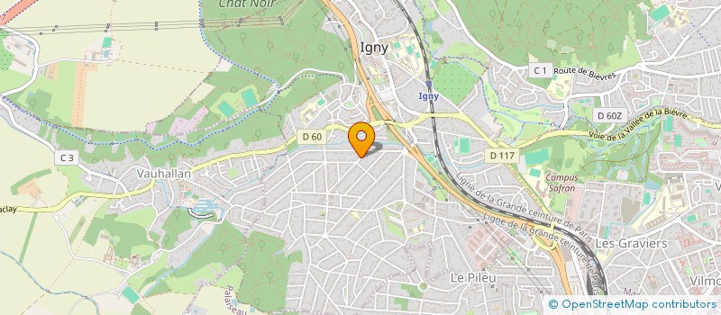localisation de l'entreprise MONSIEUR GUILLAUME NIQUET à IGNY