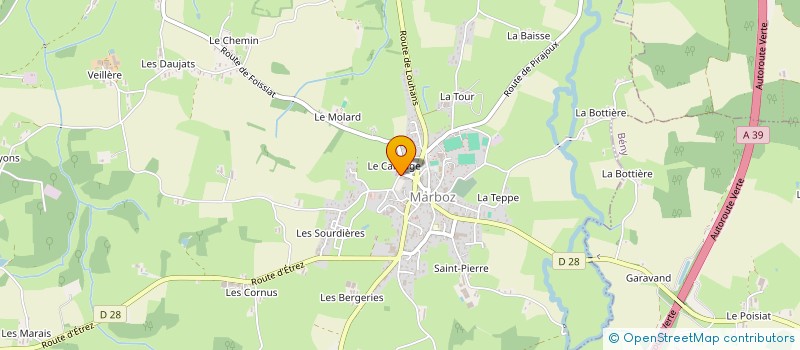 localisation de l'entreprise MONSIEUR GUILLAUME NOEL  MARBOZ