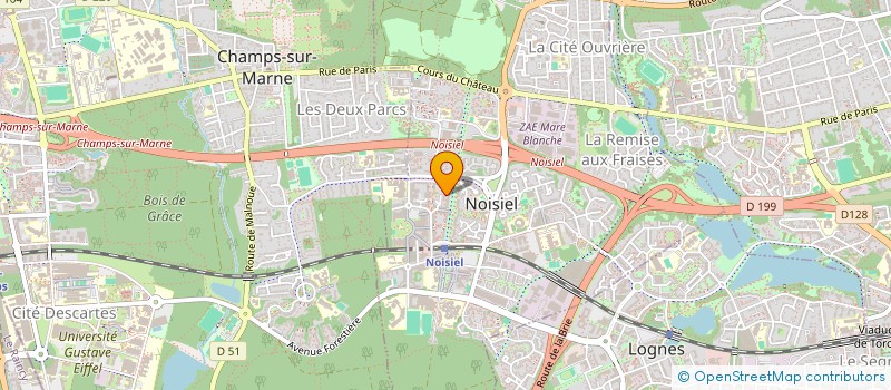 localisation de l'entreprise MONSIEUR GUILLAUME NOEL-SOUC  NOISIEL