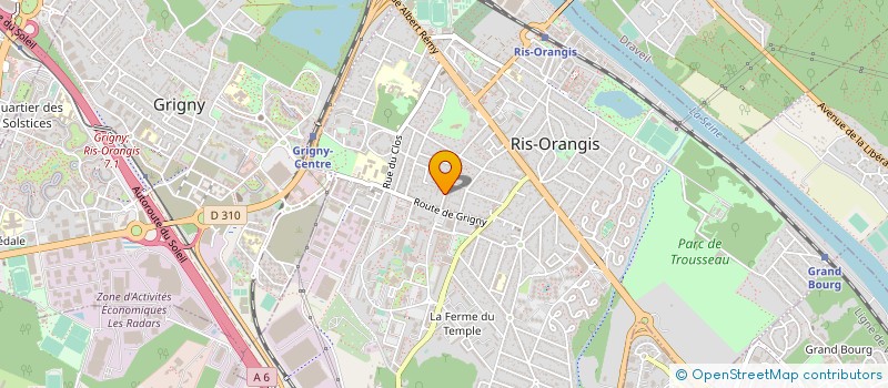 localisation de l'entreprise MONSIEUR GUILLAUME NOGUEIRA PALMA à RIS-ORANGIS
