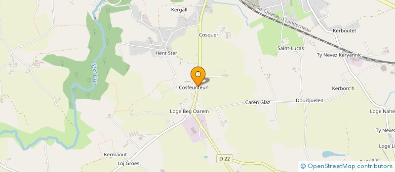 localisation de l'entreprise MONSIEUR GUILLAUME NOLF  BANNALEC