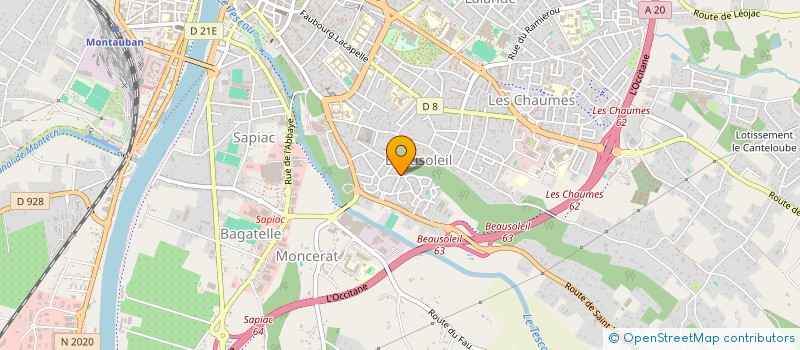 localisation de l'entreprise MONSIEUR GUILLAUME NOUAILLE à MONTAUBAN