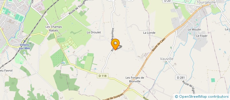 localisation de l'entreprise MONSIEUR GUILLAUME NOUAUX  BLONVILLE-SUR-MER