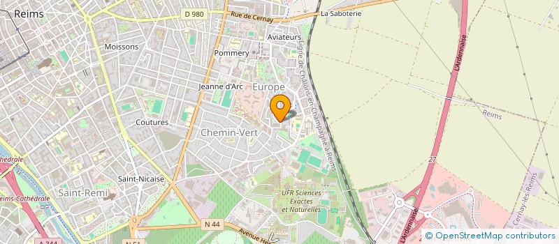 localisation de l'entreprise MONSIEUR GUILLAUME NOUVION  REIMS