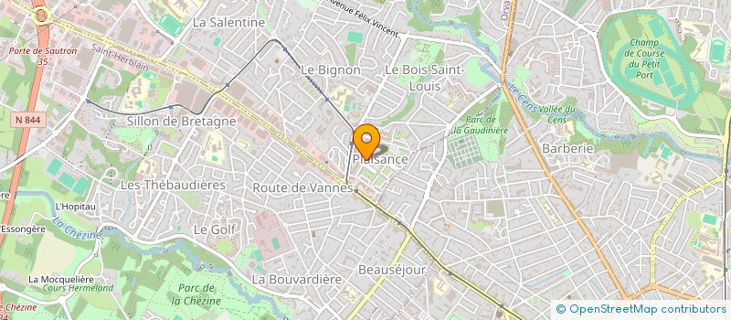 localisation de l'entreprise MONSIEUR GUILLAUME NUNES à ORVAULT