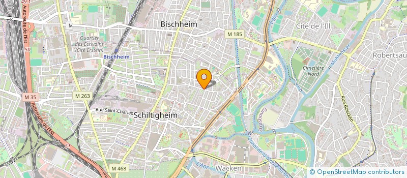 localisation de l'entreprise MONSIEUR GUILLAUME OBRECHT  SCHILTIGHEIM