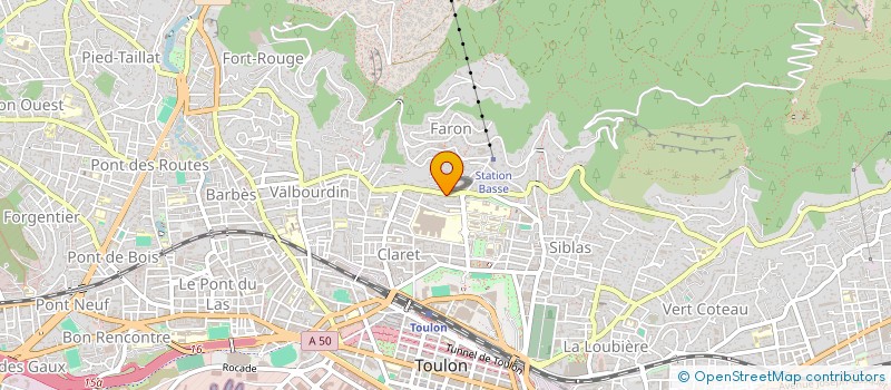 localisation de l'entreprise MONSIEUR GUILLAUME OFFERLE  TOULON