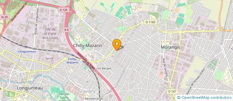 localisation de l'entreprise MONSIEUR GUILLAUME OGER à CHILLY-MAZARIN