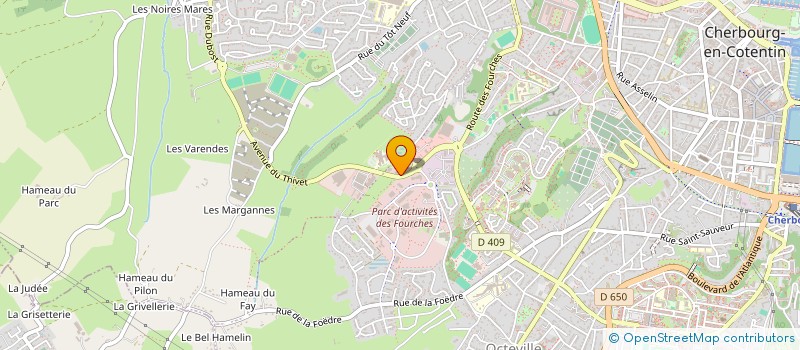 localisation de l'entreprise MONSIEUR GUILLAUME OILLIC  CHERBOURG-EN-COTENTIN