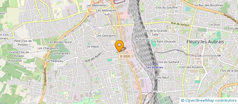 localisation de l'entreprise MONSIEUR GUILLAUME OLEGGINI à FLEURY LES AUBRAIS