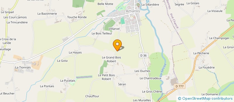 localisation de l'entreprise MONSIEUR GUILLAUME OLIVIER  CHATEAU-GONTIER-SUR-MAYENNE