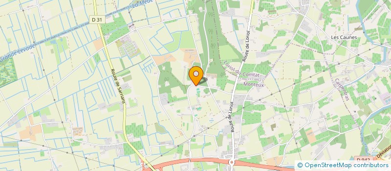 localisation de l'entreprise MONSIEUR GUILLAUME OMBRY  MONTEUX