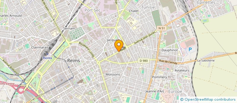 localisation de l'entreprise MONSIEUR GUILLAUME ORMANCEY à REIMS