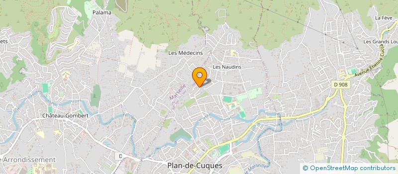 localisation de l'entreprise MONSIEUR GUILLAUME ORSATI  PLAN-DE-CUQUES