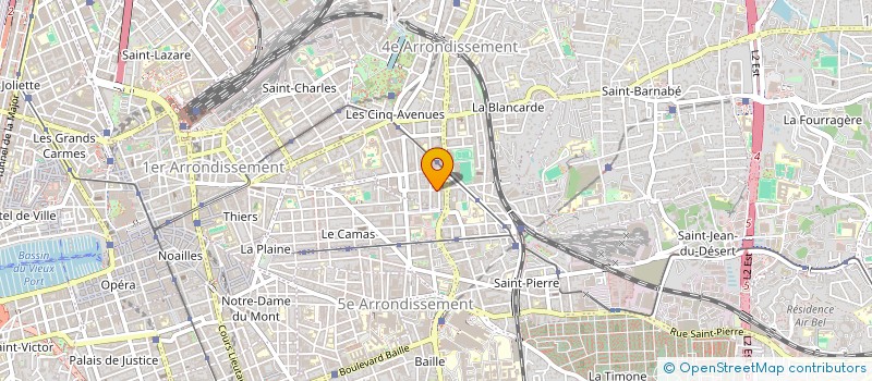localisation de l'entreprise MONSIEUR GUILLAUME ORSONI à MARSEILLE