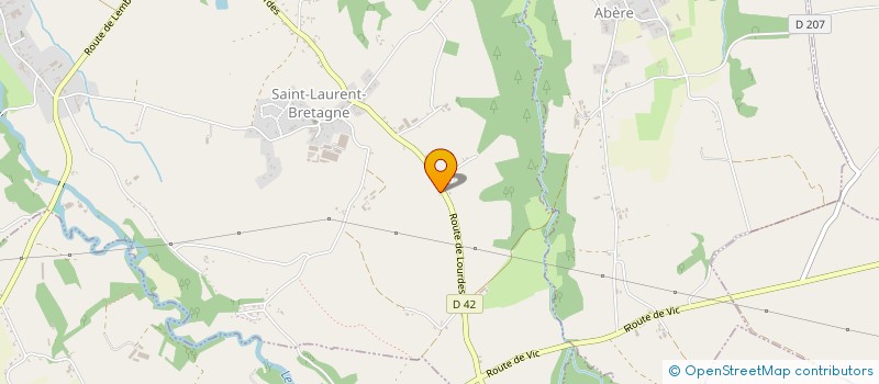 localisation de l'entreprise MONSIEUR GUILLAUME ORTIZ à SAINT-LAURENT-BRETAGNE