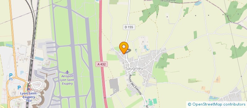 localisation de l'entreprise MONSIEUR GUILLAUME ORZYSCHEK  COLOMBIER-SAUGNIEU