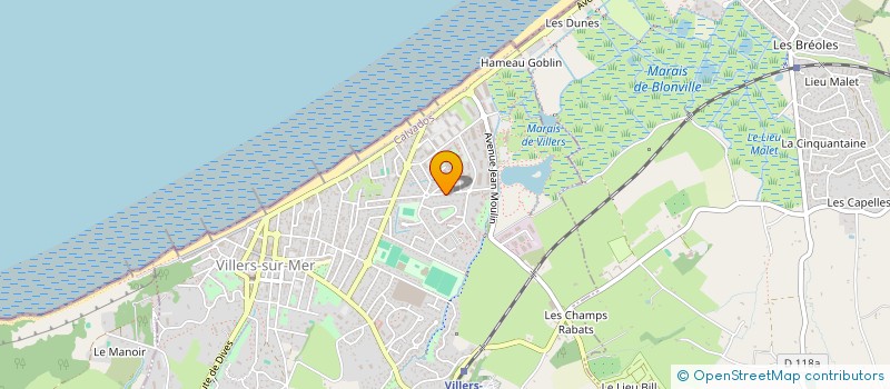 localisation de l'entreprise MONSIEUR GUILLAUME OSMONT à VILLERS-SUR-MER