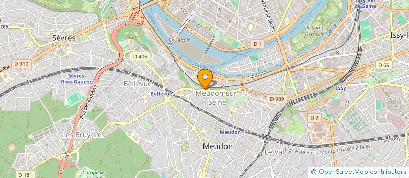 localisation de l'entreprise MONSIEUR GUILLAUME OUDENOT à MEUDON