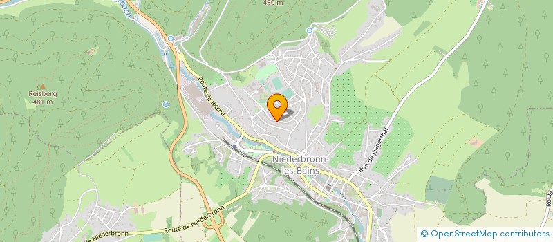 localisation de l'entreprise MONSIEUR GUILLAUME OURY  NIEDERBRONN-LES-BAINS