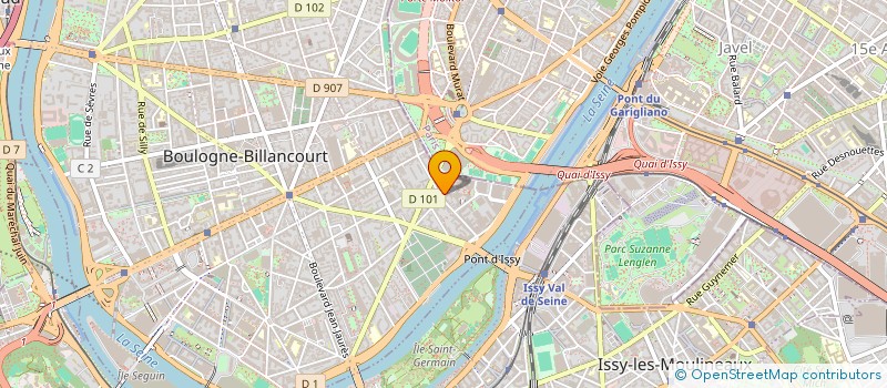 localisation de l'entreprise MONSIEUR GUILLAUME PALACIOS à BOULOGNE-BILLANCOURT