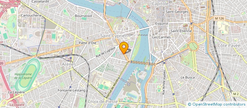 localisation de l'entreprise MONSIEUR GUILLAUME PANTAINE à TOULOUSE