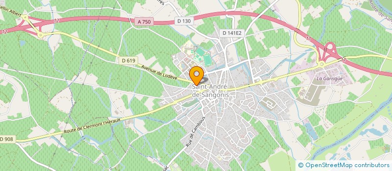 localisation de l'entreprise MONSIEUR GUILLAUME PANTELY à SAINT-ANDRE-DE-SANGONIS