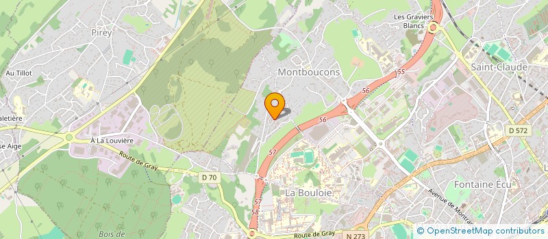 localisation de l'entreprise MONSIEUR GUILLAUME PARAS à BESANCON