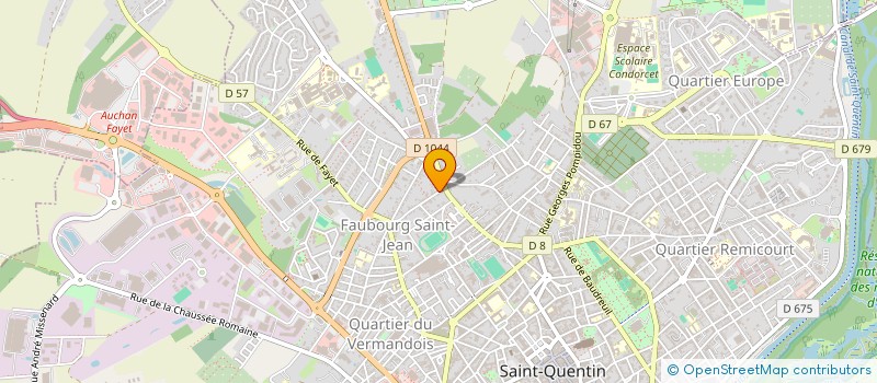 localisation de l'entreprise MONSIEUR GUILLAUME PARJOUET à SAINT-QUENTIN