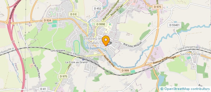 localisation de l'entreprise MONSIEUR GUILLAUME PARROT  VILLEDIEU-LES-POELES-ROUFFIGNY