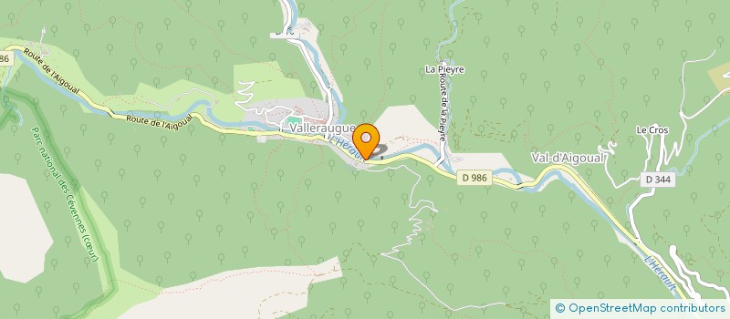 localisation de l'entreprise MONSIEUR GUILLAUME PARSY à VAL-D'AIGOUAL