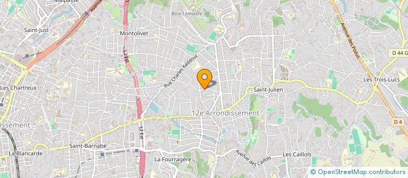 localisation de l'entreprise MONSIEUR GUILLAUME PASCAL à MARSEILLE 12EME