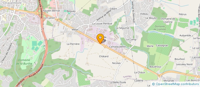 localisation de l'entreprise MONSIEUR GUILLAUME PASCAL  TRESSES