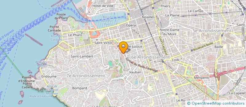 localisation de l'entreprise MONSIEUR GUILLAUME PASQUET à MARSEILLE