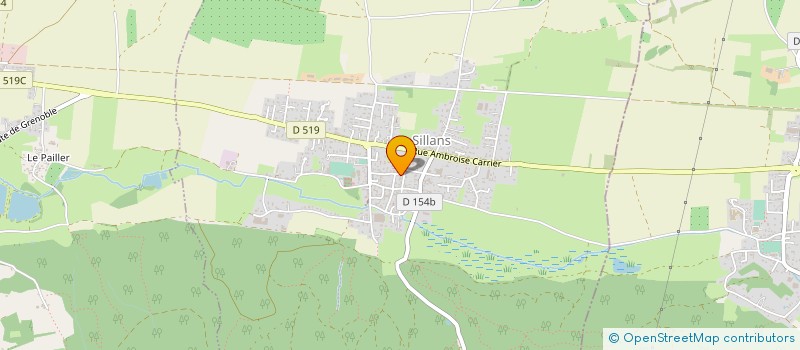 localisation de l'entreprise MONSIEUR GUILLAUME PASQUIER  SILLANS