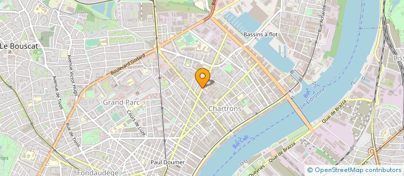 localisation de l'entreprise MONSIEUR GUILLAUME PASSEBON  BORDEAUX