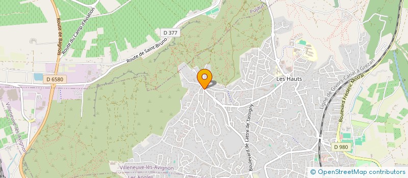 localisation de l'entreprise MONSIEUR GUILLAUME PATHAK  VILLENEUVE-LES-AVIGNON