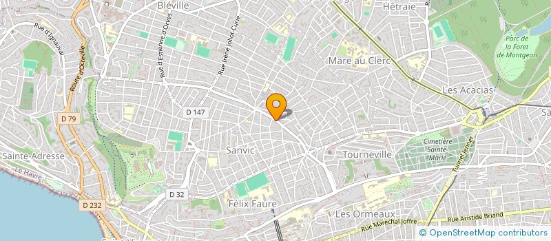 localisation de l'entreprise MONSIEUR GUILLAUME PATRY à LE HAVRE